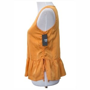 Mossimo Womens Shirt Babydoll Tank Top Orange XXL